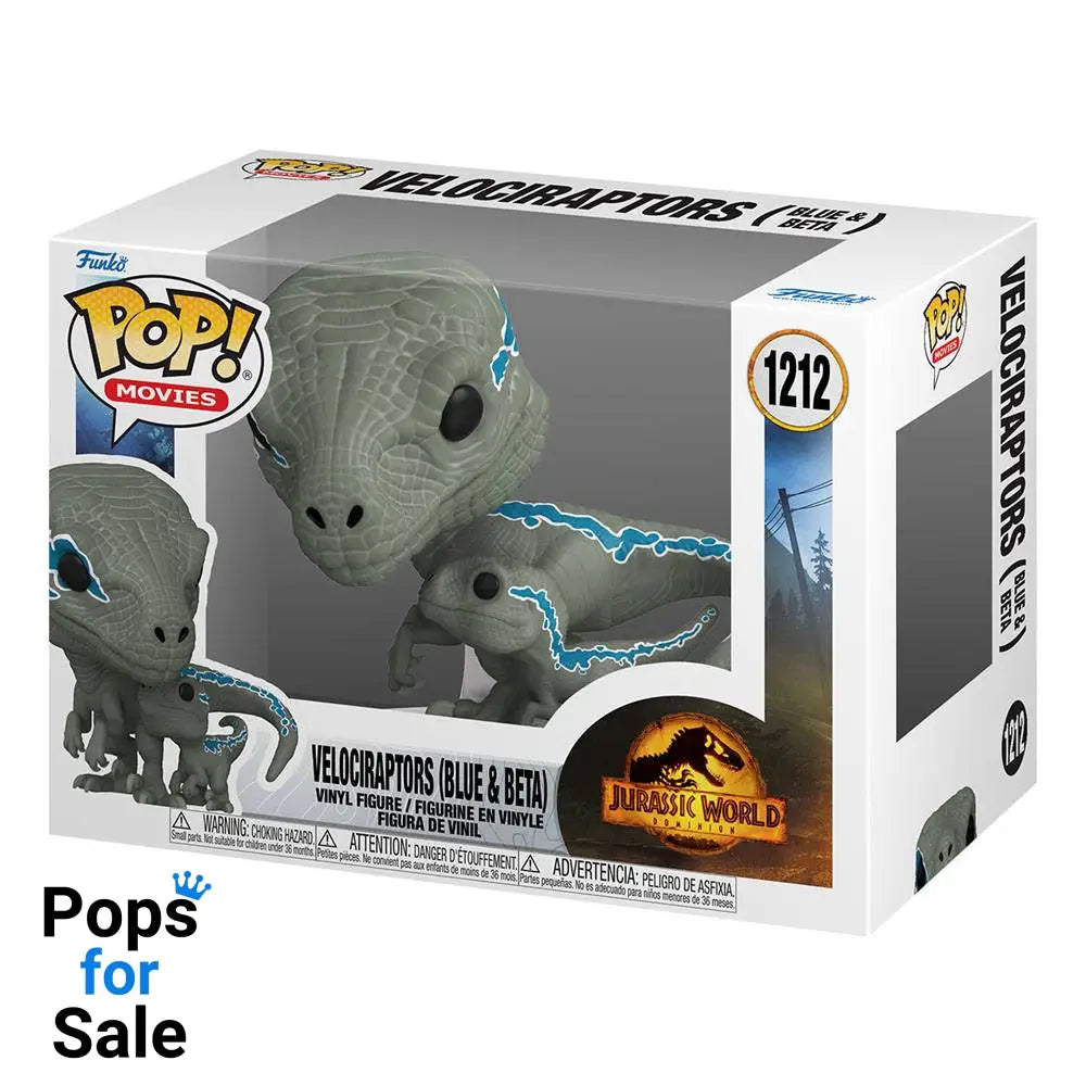 Jurassic World 3 POP! Movies Vinyl Figure Blue & Beta 9 cm