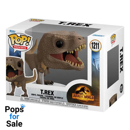 Jurassic World 3 POP! Movies Vinyl Figure T-Rex 9 cm