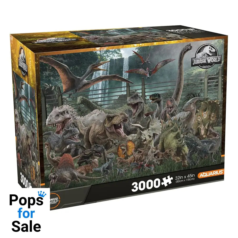 Jurassic World: 3000 Piece Jigsaw Puzzle Puzzles