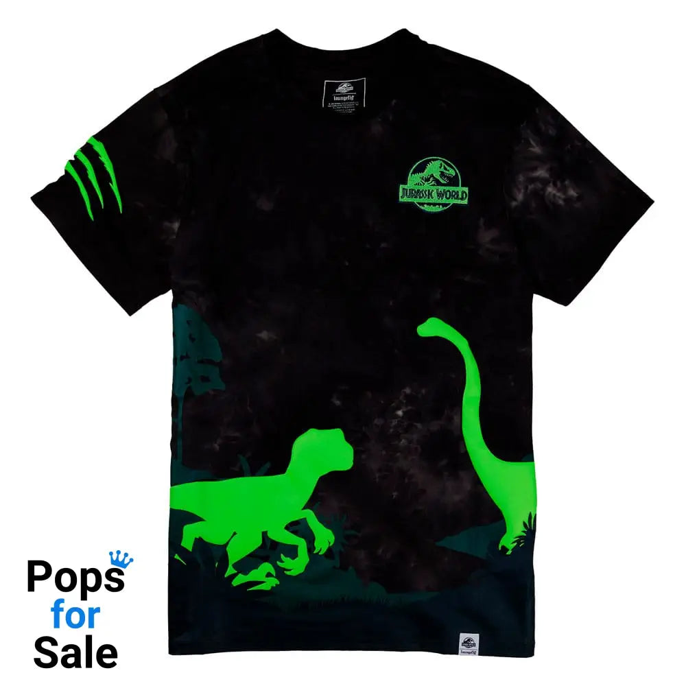 Jurassic World by Loungefly Tee T-Shirt Unisex Dinos Size M