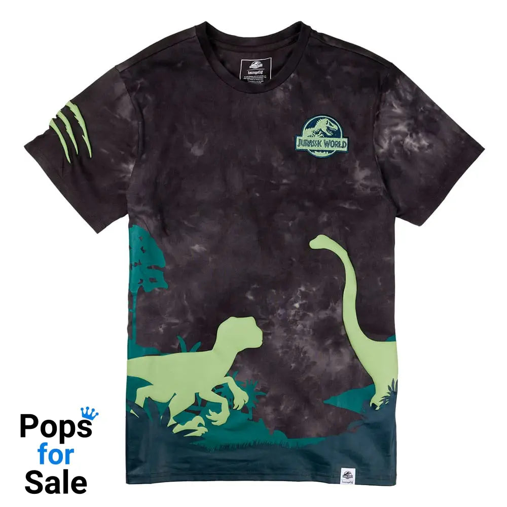 Jurassic World by Loungefly Tee T-Shirt Unisex Dinos Size XL T-shirts