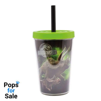 Jurassic World Drinking cup with straw 300 ml Cups & Mugs