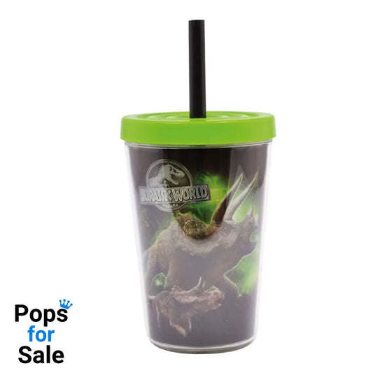 Jurassic World Drinking cup with straw 300 ml Cups & Mugs