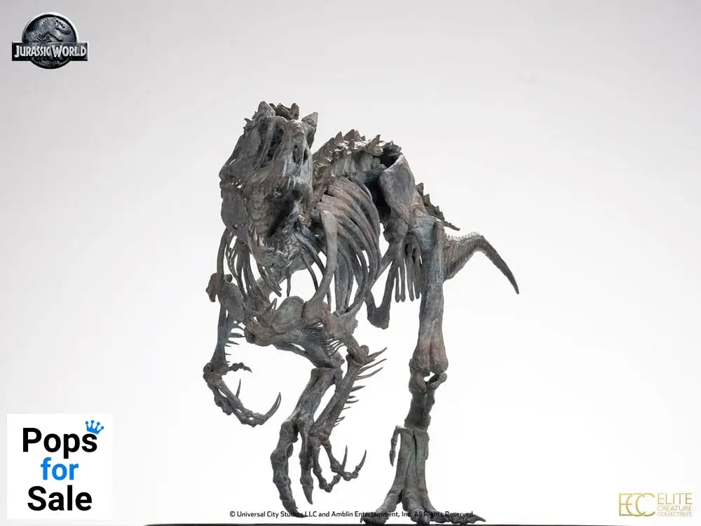 Jurassic World ECC Elite Creature Line Statue 1/12 Indominus Rex Skeleton Bronze 35 cm