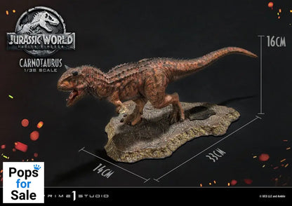 Jurassic World: Fallen Kingdom Prime Collectibles PVC Statue 1/38 Carnotaurus 16 cm Statues