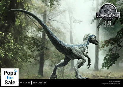 Jurassic World: Fallen Kingdom Prime Collectibles Statue 1/10 Blue (Open Mouth Version) 17 cm Statues