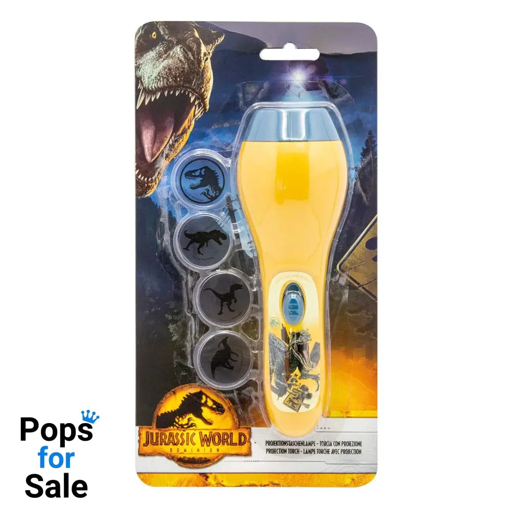 Jurassic World Flashlight with Projector Dominion Gadgets