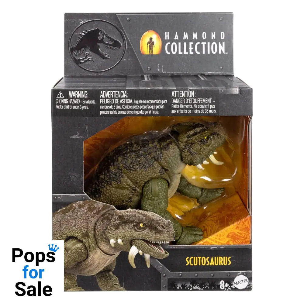 Jurassic World Hammond Collection Action Figure Scutosaurus Action figures