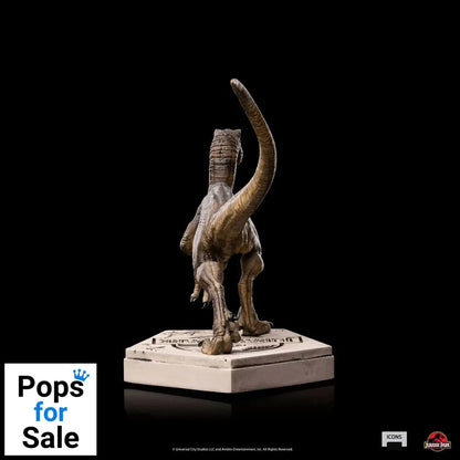 Jurassic World Icons Statue Velociraptor B 9 cm