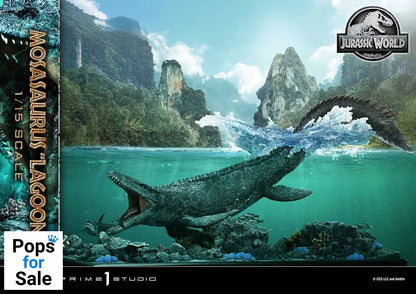 Jurassic World Legacy Museum Collection Statue 1/15 Mosasaurus &quot;Lagoon&quot; 57 cm