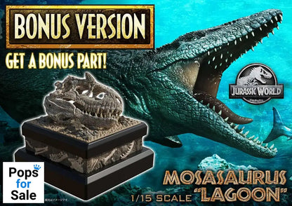 Jurassic World Legacy Museum Collection Statue 1/15 Mosasaurus &quot;Lagoon&quot; Bonus Version 57 cm