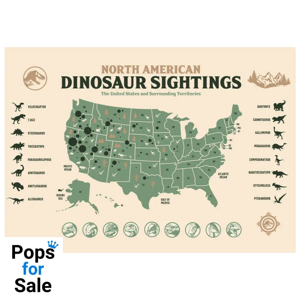 Jurassic World Limited Edition Art Print Wall Art