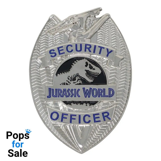 Jurassic World Limited Edition Replica Security Officer Badge