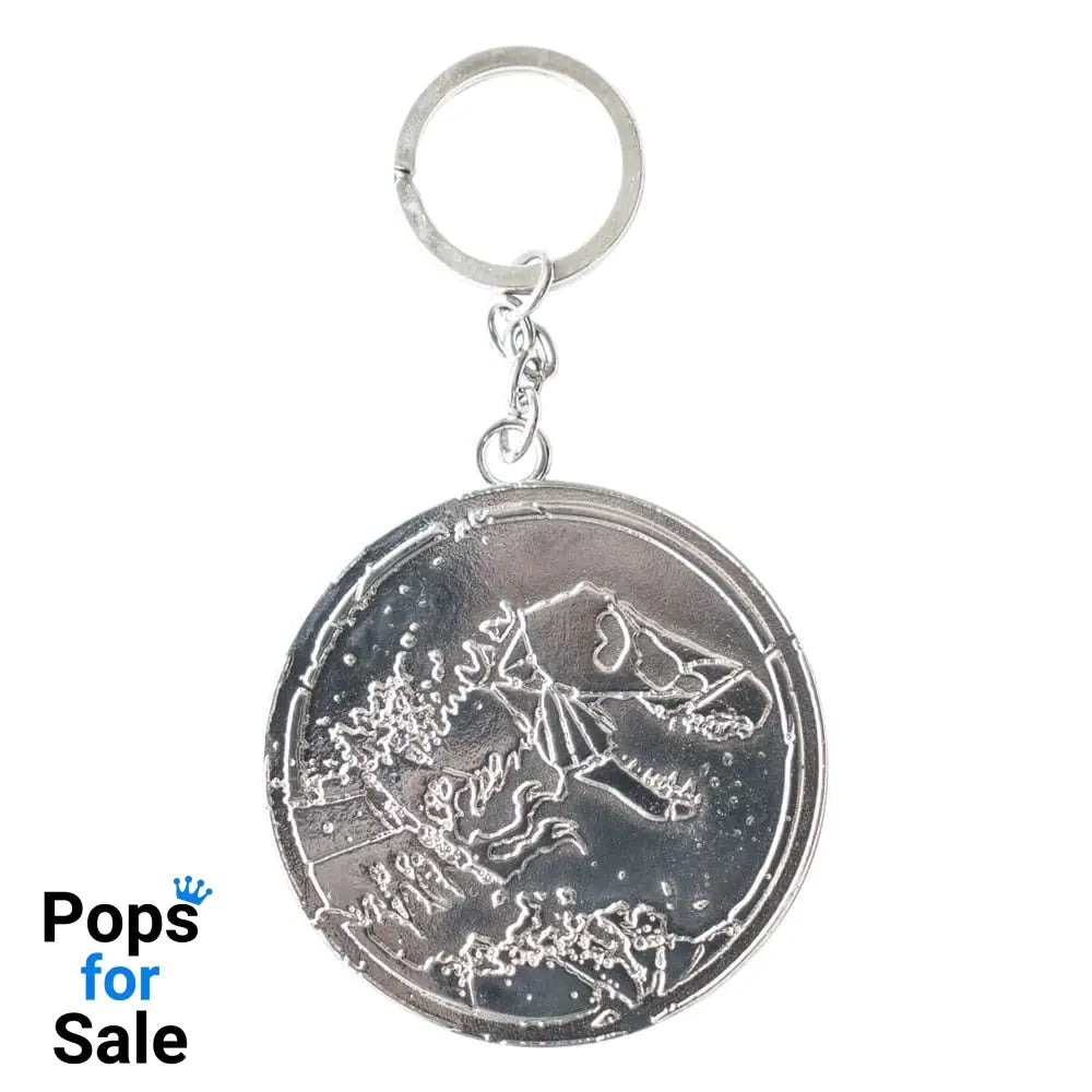 Jurassic World Metal Keychain T-Rex Keyrings
