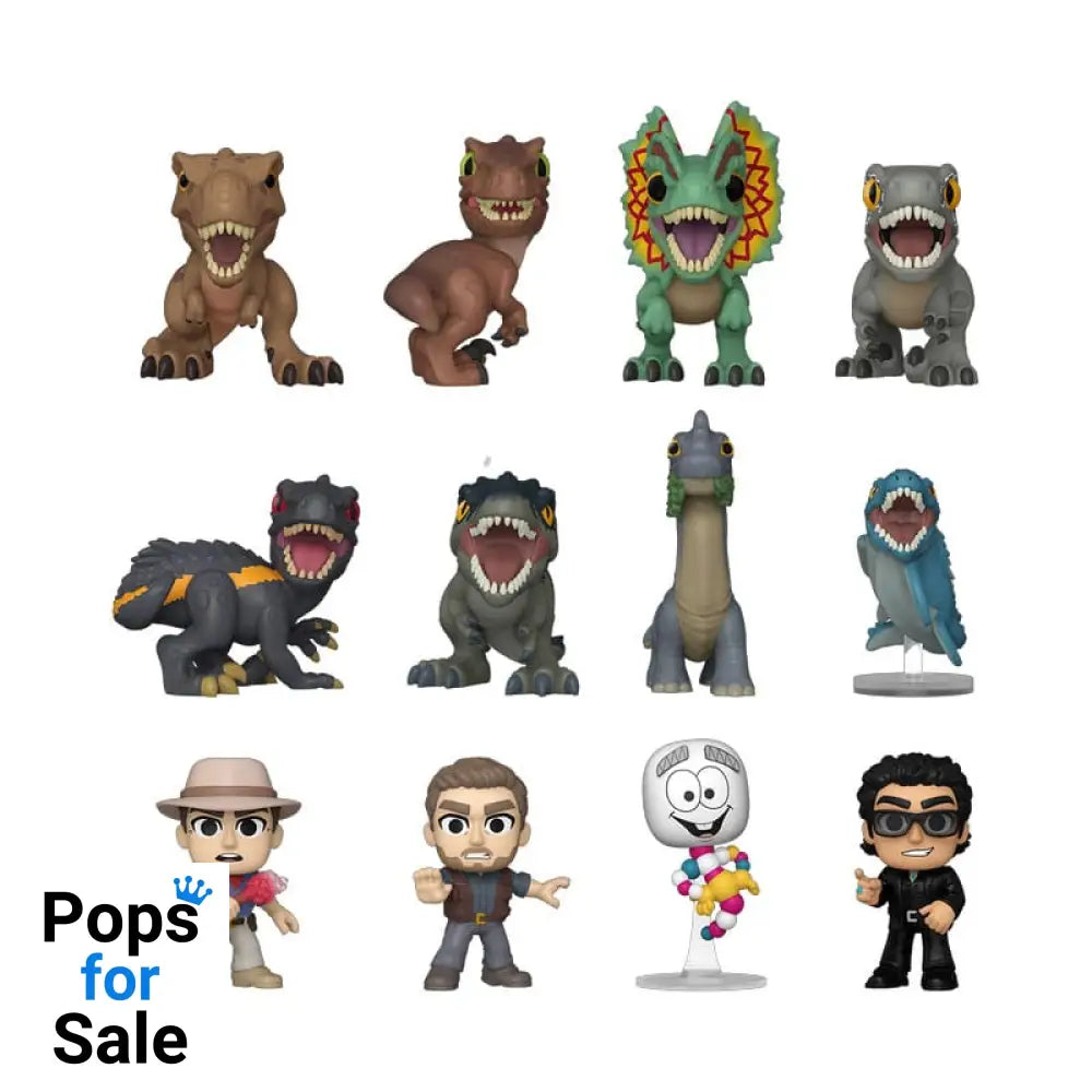 Jurassic World Mini Figures P&W 5 cm Display (12)