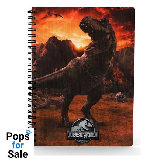 Jurassic World Notebook with 3D-Effect Into The Wild