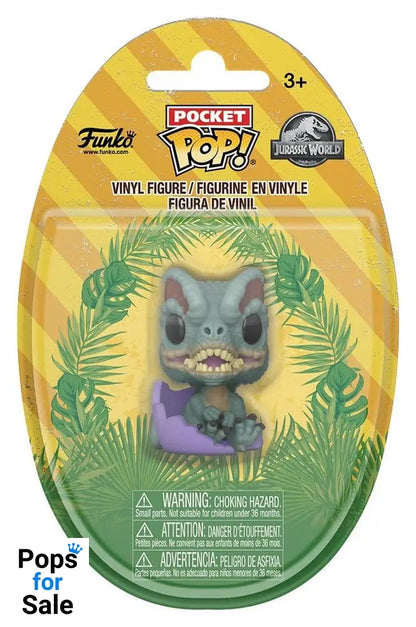 Jurassic World Pocket POP! Egg Vinyl Figures 2 cm Display (16)