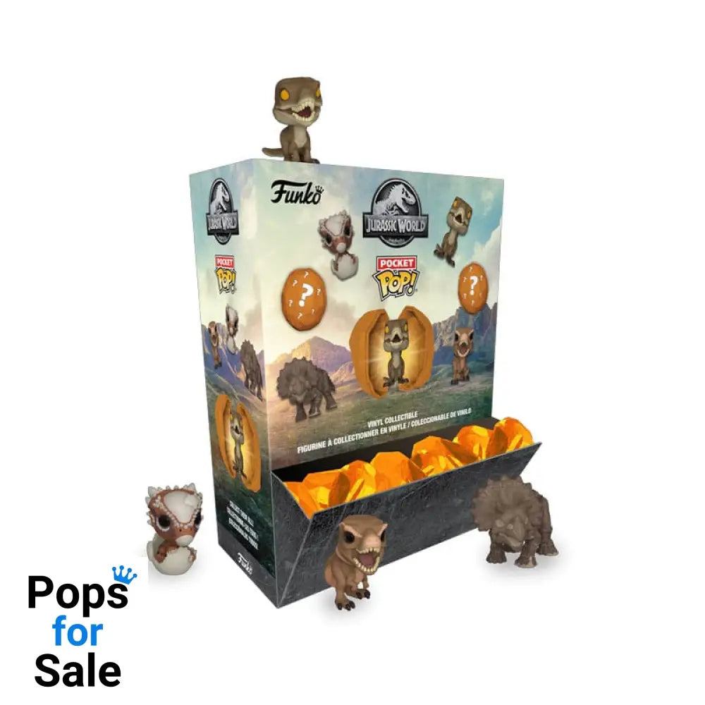 Jurassic World Pocket Pocket POP! Vinyl Figure Amber PDQ Display (12) 4 cm Funko POP POP! Figures