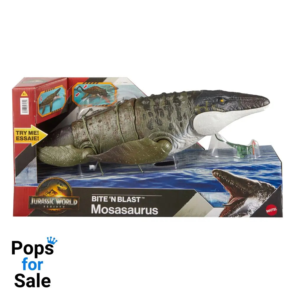 Jurassic World: Rebirth Action Figure Bite 'n Blast Mosasaurus 65 cm