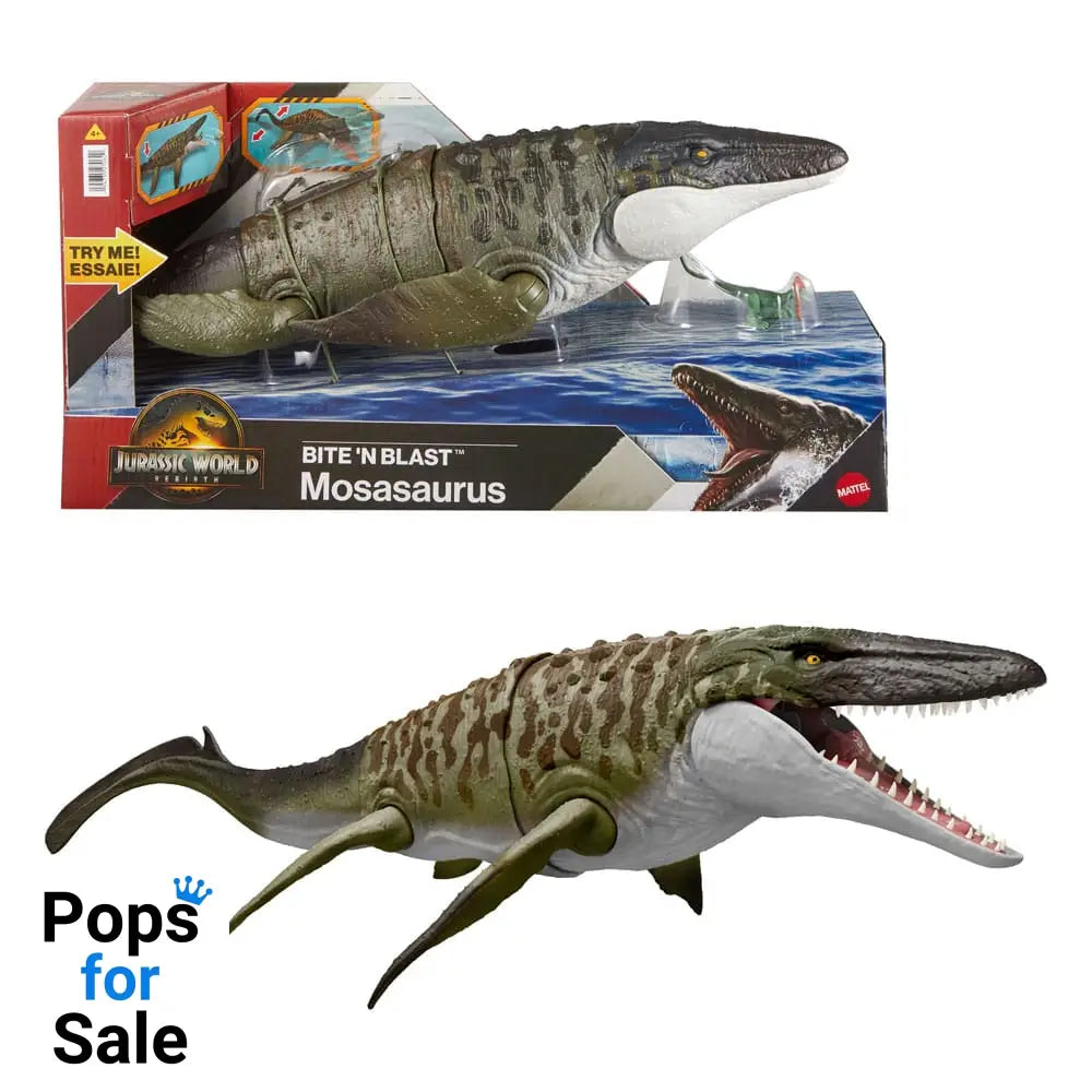 Jurassic World: Rebirth Action Figure Bite 'n Blast Mosasaurus 65 cm