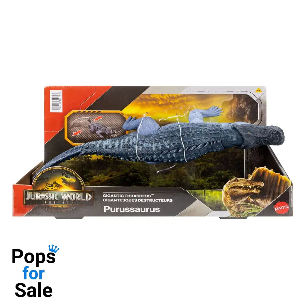 Jurassic World Rebirth Action Figure Gigantic Thrashers Purussaurus 37 cm
