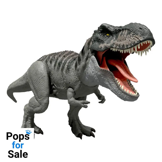 Jurassic World Rebirth Action Figure with Sound Power Devour Tyrannosaurus Rex 21 cm
