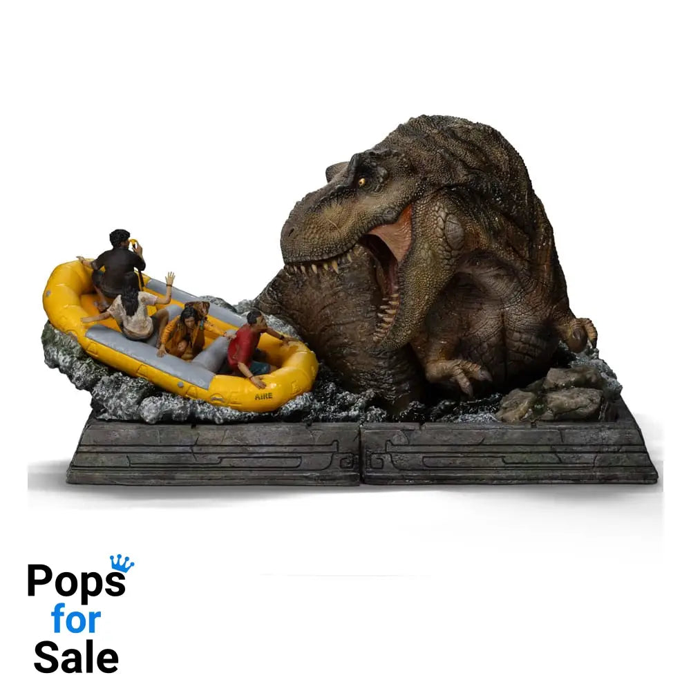 Jurassic World: Rebirth Demi Art Scale Statue 1/20  T-Rex River Attack 22 cm