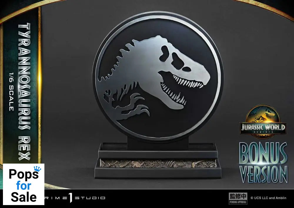 Jurassic World Rebirth Legacy Museum Collection Statue 1/6 Tyrannosaurus Rex Bonus Version 94 cm