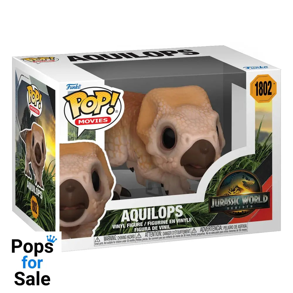 Jurassic World Rebirth POP! Movies Vinyl Figure Aquilops 9 cm