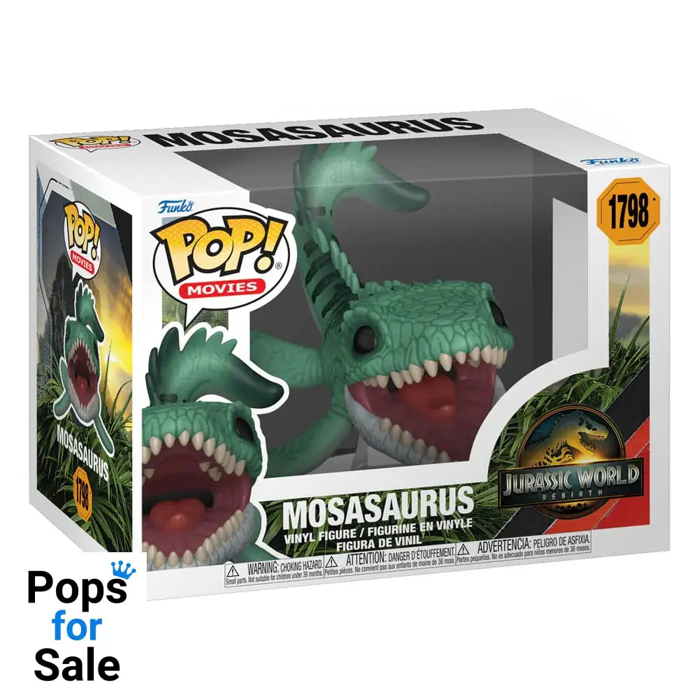 Jurassic World Rebirth POP! Movies Vinyl Figure Mosasaurus 9 cm