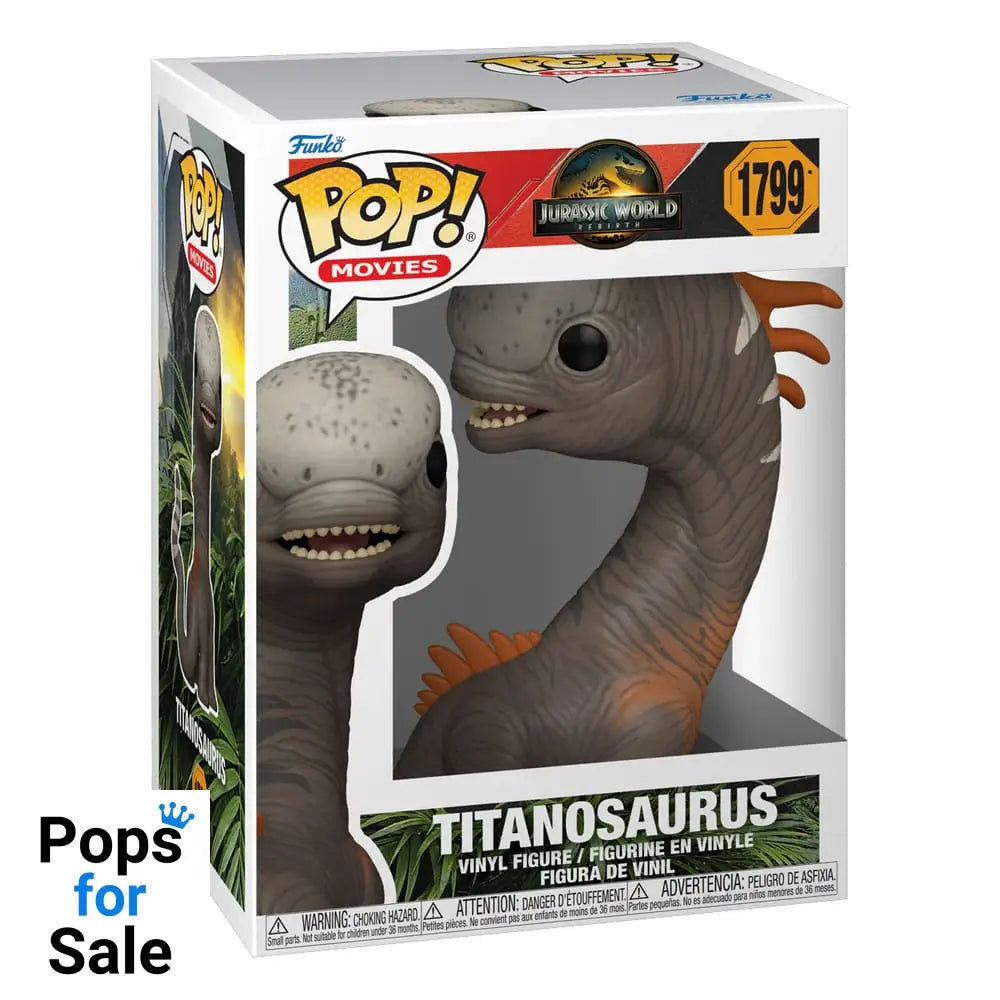 Jurassic World Rebirth POP! Movies Vinyl Figure Titanosaurus 9 cm
