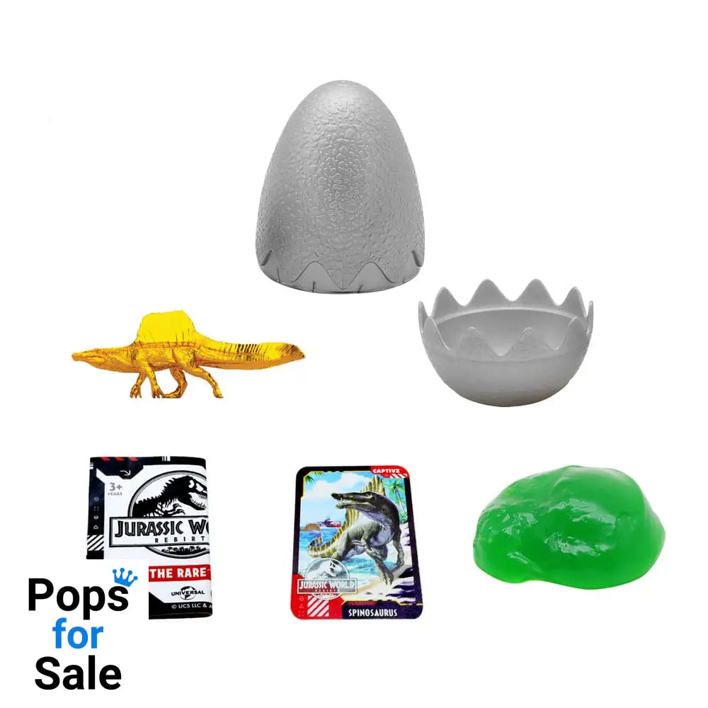 Jurassic World Rebirth Pop N Lock Breach Blind Box Captivz Build n Battle Dinos Display (12)