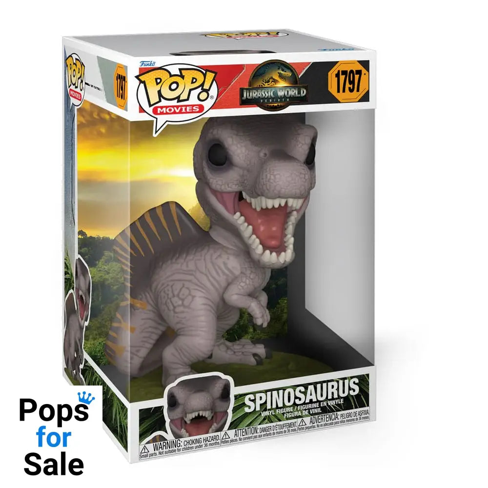 Jurassic World Rebirth Super Sized Jumbo POP! Vinyl Figure Spinosaurus 25 cm