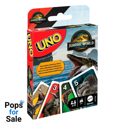 Jurassic World Rebirth UNO Card Game