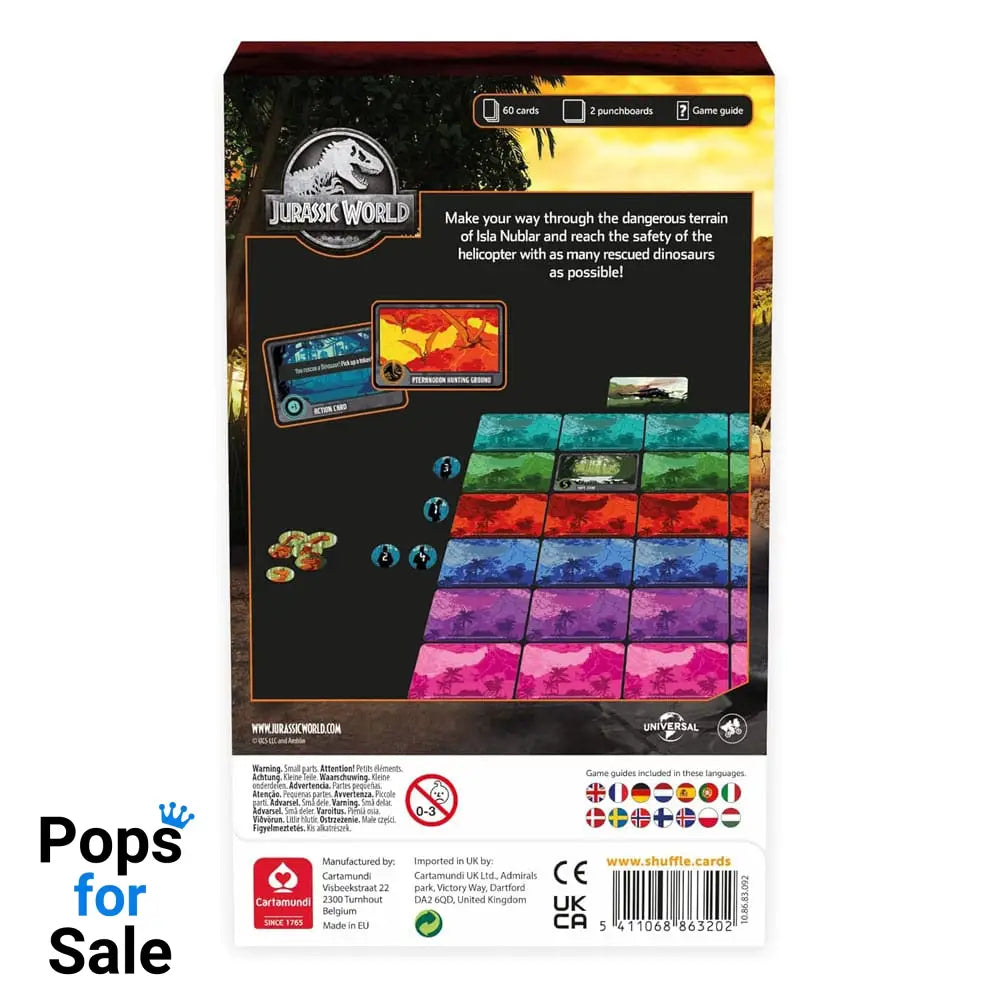 Jurassic World Shuffle Card Game Escape The Island