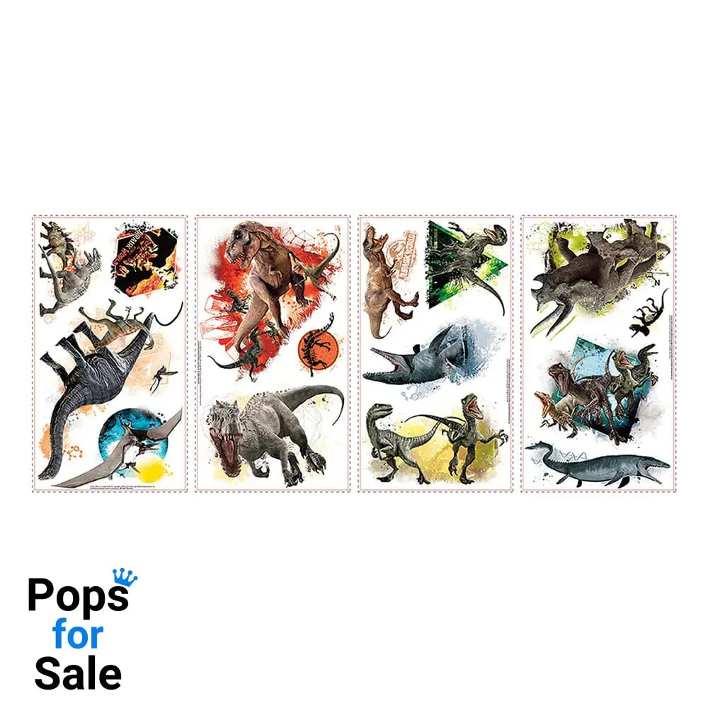 Jurassic World Wall Decor 13 x 27 cm Patches & Stickers