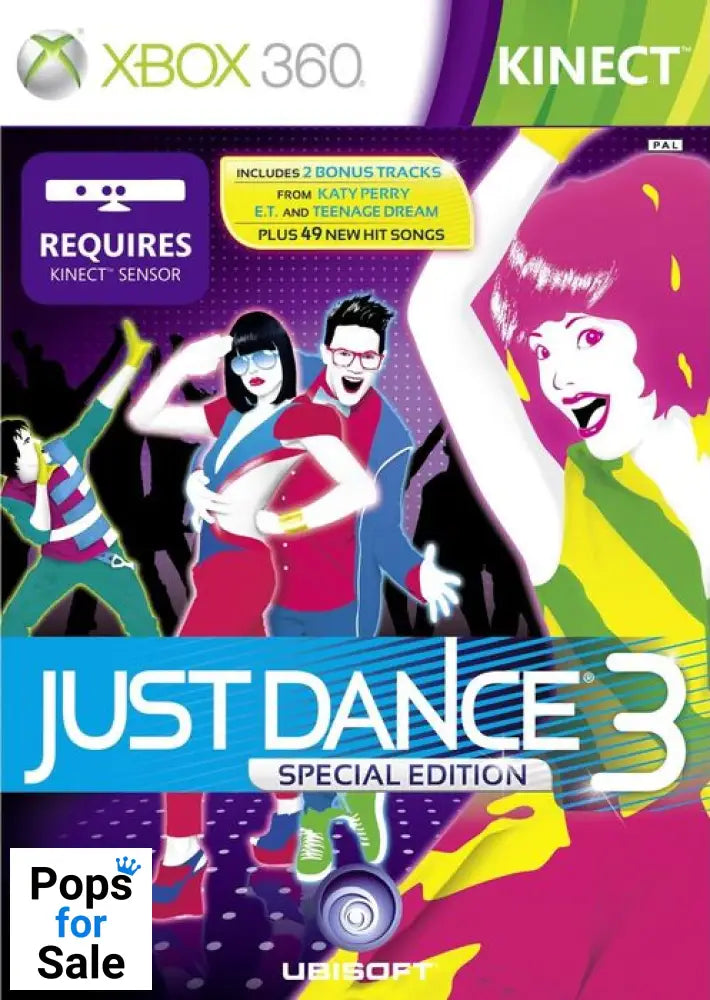 Just Dance 3 - Kinect Required for Xbox 360 - [No Manual]