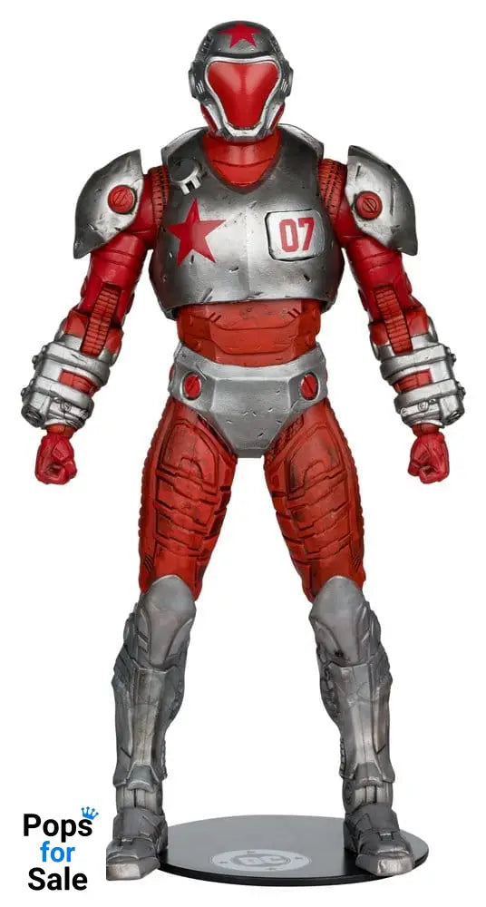 Justice League: Generation Lost DC Multiverse Action Figure Rocket Red Brigade 18 cm