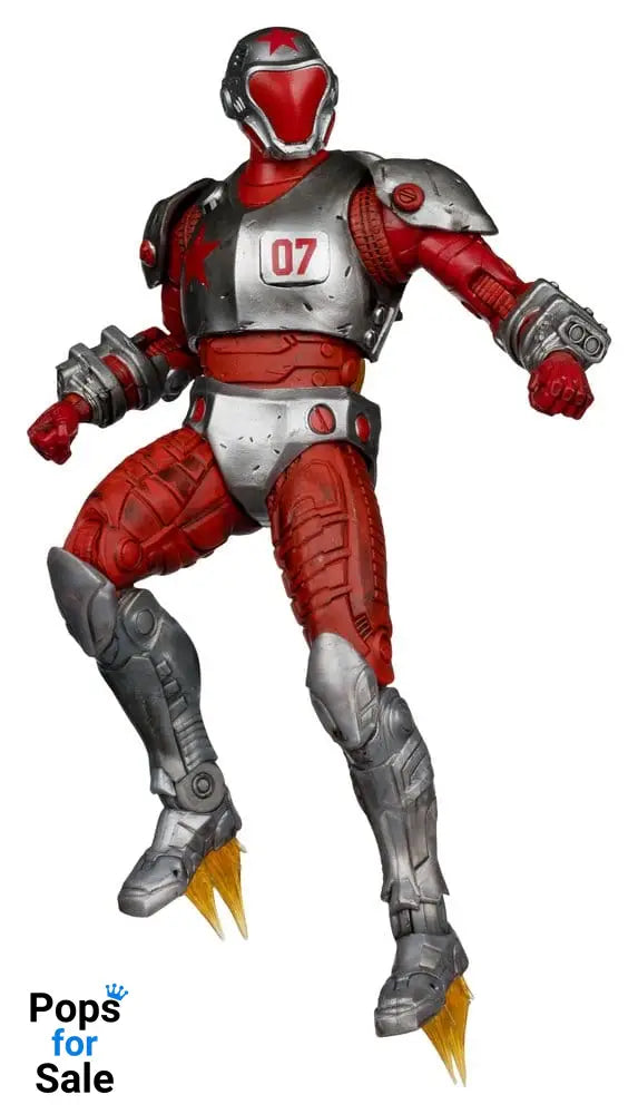 Justice League: Generation Lost DC Multiverse Action Figure Rocket Red Brigade 18 cm