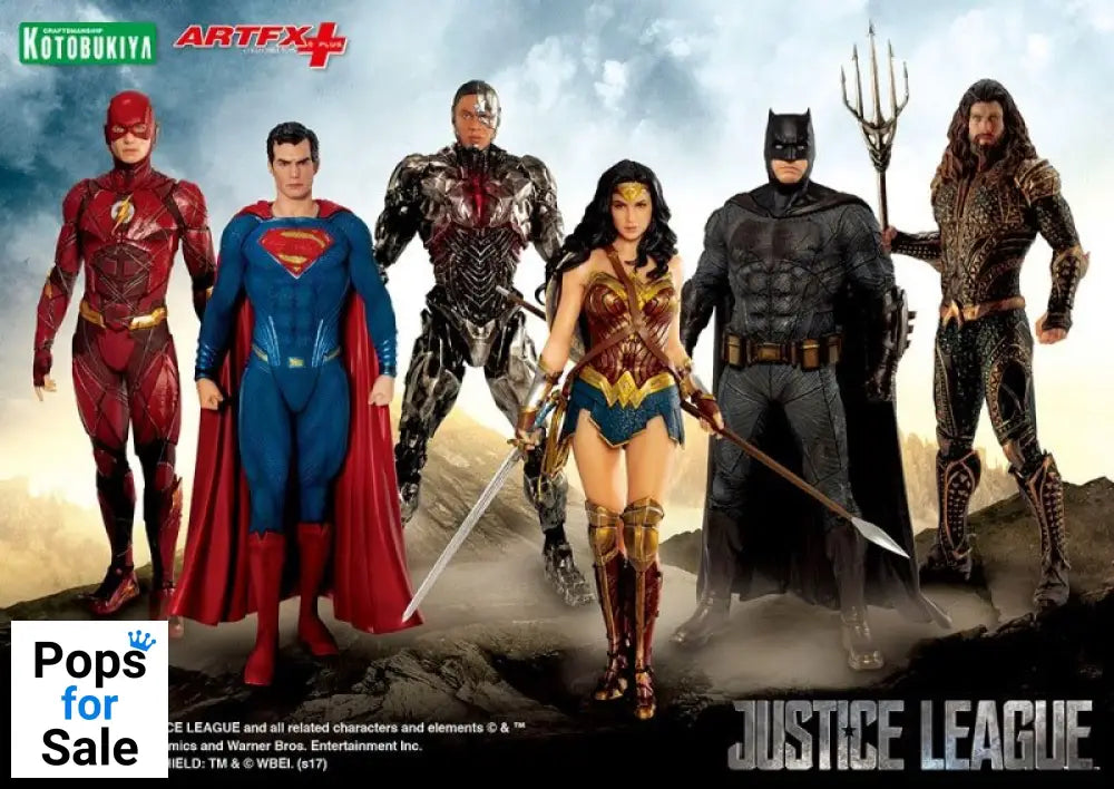 Justice League Movie ARTFX+ Statue 1/10 Cyborg 20 cm