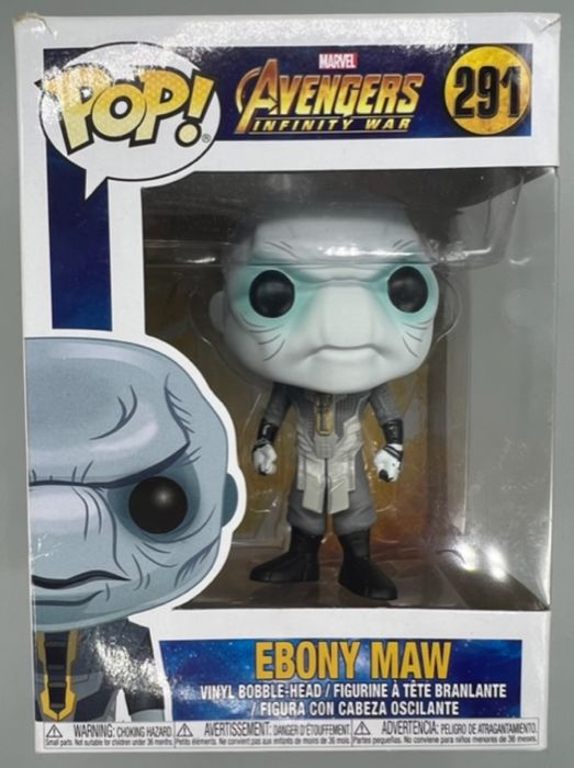 291 Ebony Maw - Marvel Avengers Infinity War - Box Damaged Funko POP