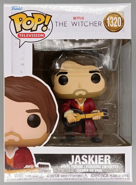 1320 Jaskier - The Witcher Funko POP - Brand New 