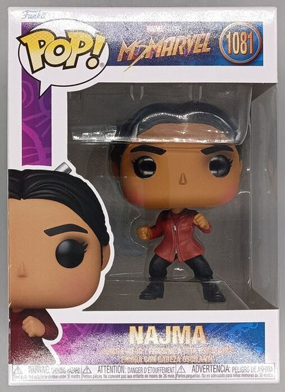 #1081 Najma - Marvel Ms. Marvel - Box Damaged Funko POP