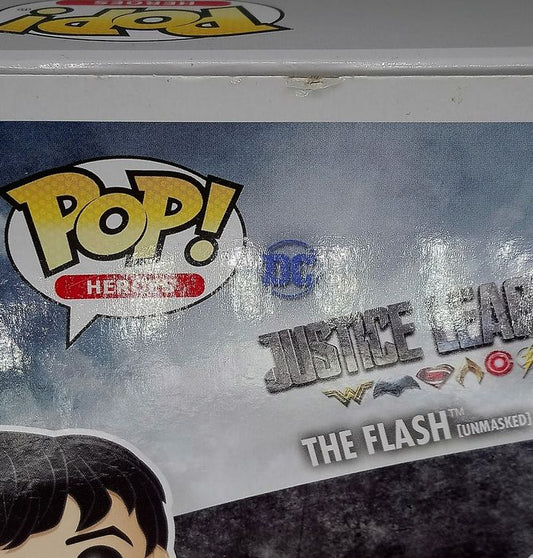 #201 The Flash (Unmasked) - DC Justice League - Box Damaged Funko POP