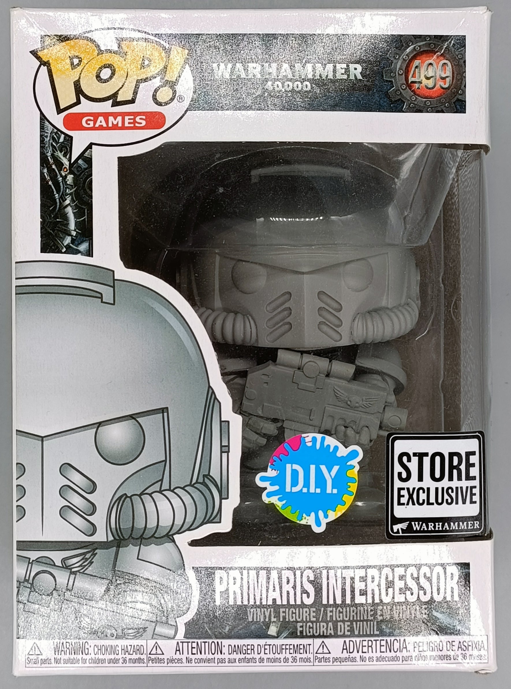 #499 Primaris Intercessor (DIY) - Warhammer 40000 - Box Damaged Funko POP