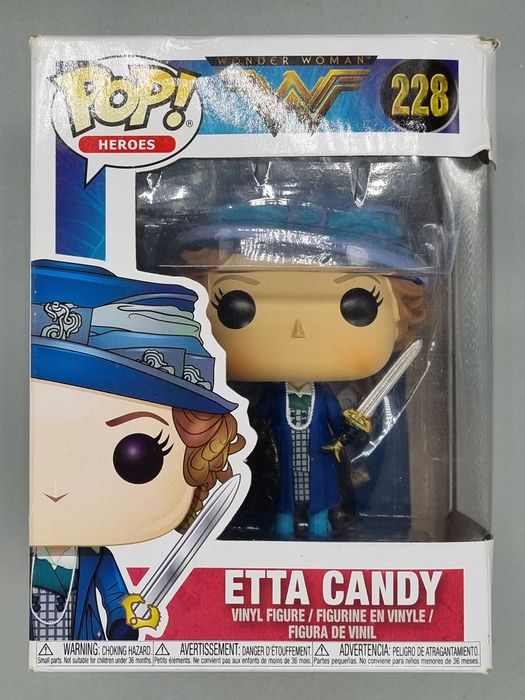 228 Etta Candy - DC Wonder Woman - Funko POP - Box Damaged