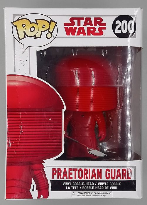 #200 Praetorian Guard - Star Wars - The Last Jedi Box Damaged Funko POP