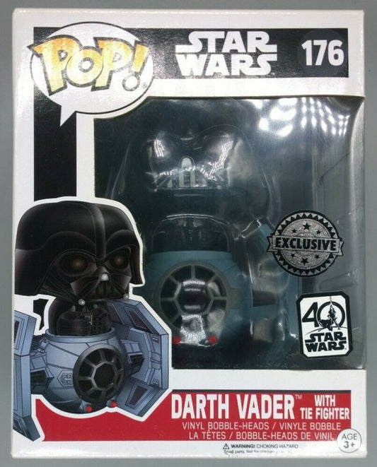176 Darth Vader (with TIE Fighter) - Deluxe - Star Wars Funko POP