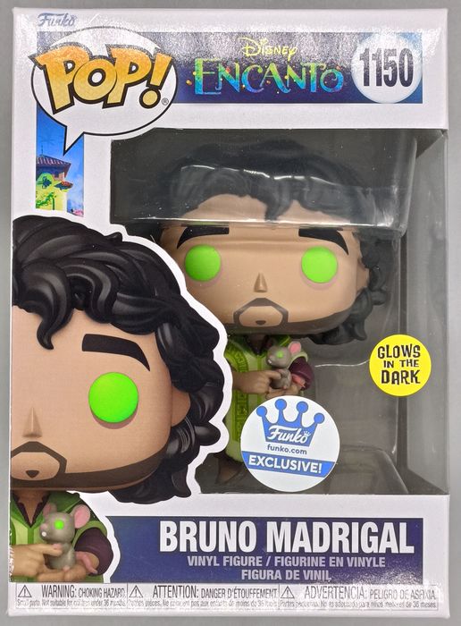 #1150 Bruno Madrigal Glow - Disney Encanto Funko POP