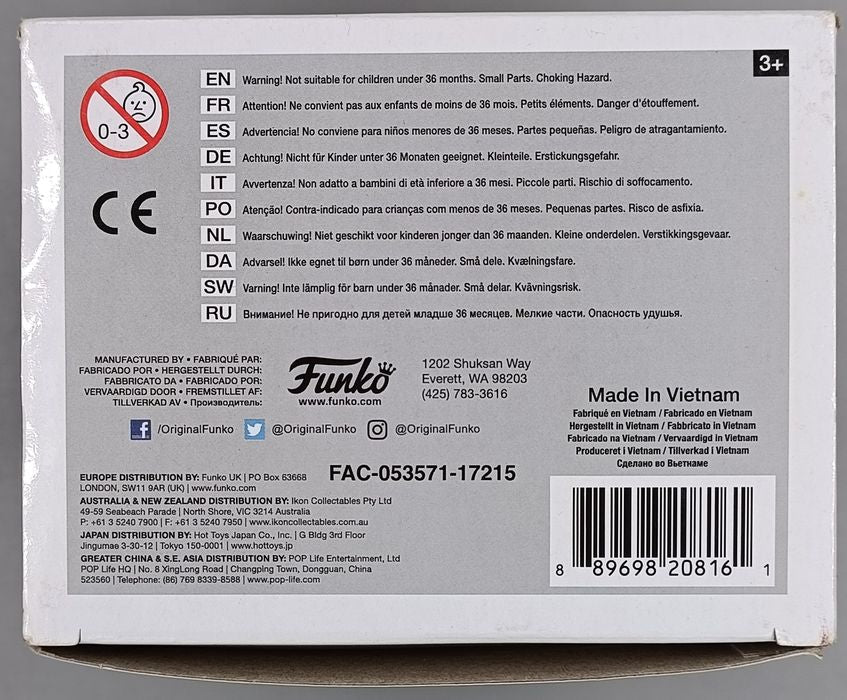 #254 Grandmaster - Marvel Thor Ragnorok 2017 Con Box Damaged Funko POP